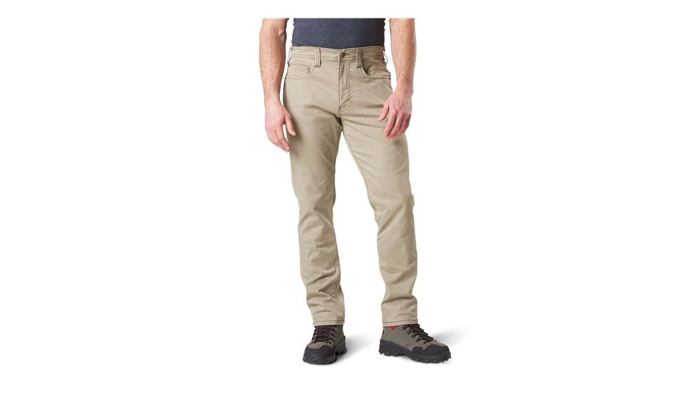 5.11 Tactical Defender-flex Slim Fit Pants - Men's, Black, Waist 34 in, Inseam 34 in, 74464-019-34-34