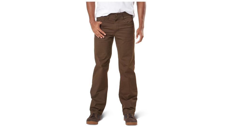 5.11 Tactical Defender-Flex Straight, Burnt, 42 32, 74476-117-42-32