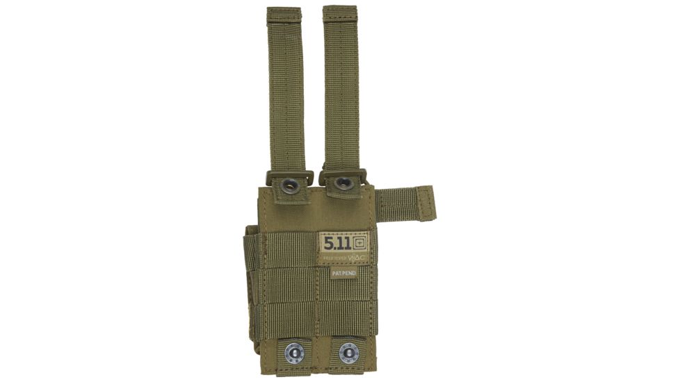 5.11 Tactical Double Pistol Bungee Cover, TAC OD, 56155-188-1 SZ