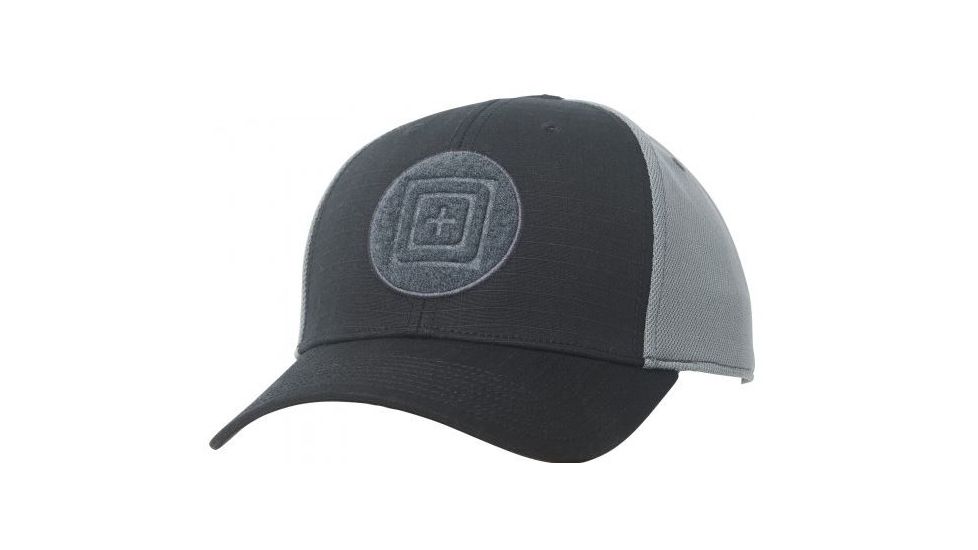 5.11 Tactical Downrange Cap 2.0, Black - 89416-019-M-L