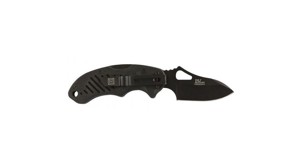 5.11 Tactical DTP Knife Clam, BLACK, 1 SZ 51115C0191SZ