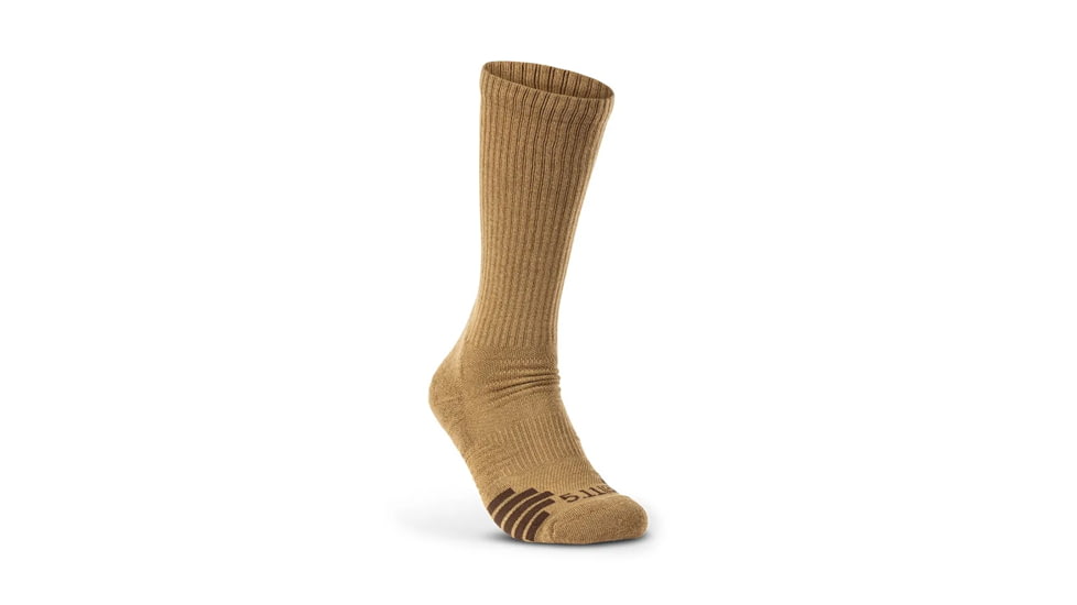 5.11 Tactical Duty Ready Socks - Men's Otc 3 Pack, Medium, 5-10045389M