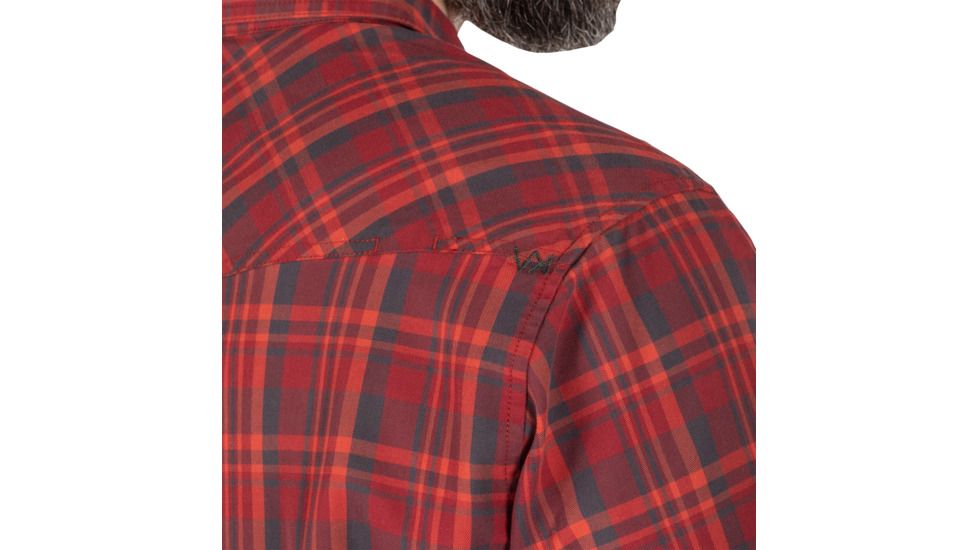 5.11 Tactical Echo Long Sleeve Shirt, Fig Plaid, 2XL, 72494-572-2XL