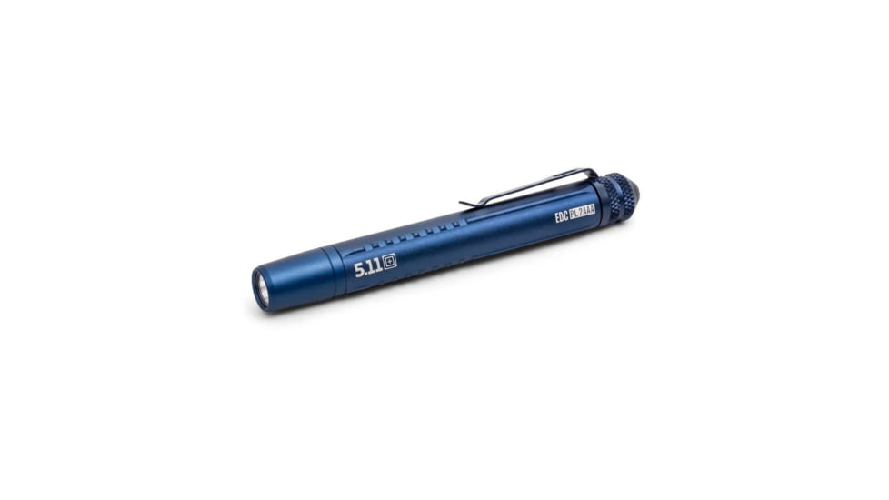 5.11 Tactical EDC Plain 2AAA 107 Lumens CREE XP-G3 Flashlight, Dark Navy, 53380-724-1SZ