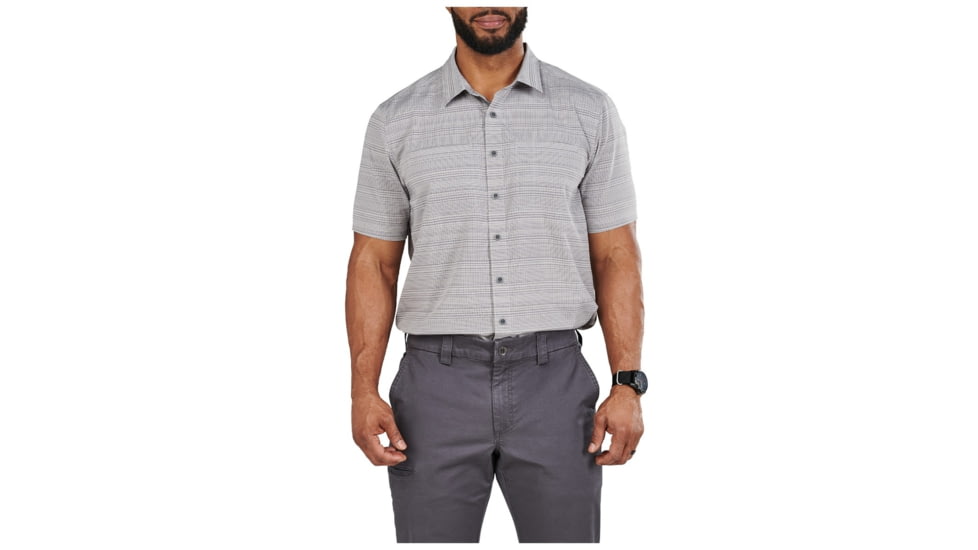 5.11 Tactical Ellis S/S Shirt - Mens, Steam, M, 71207-093-M