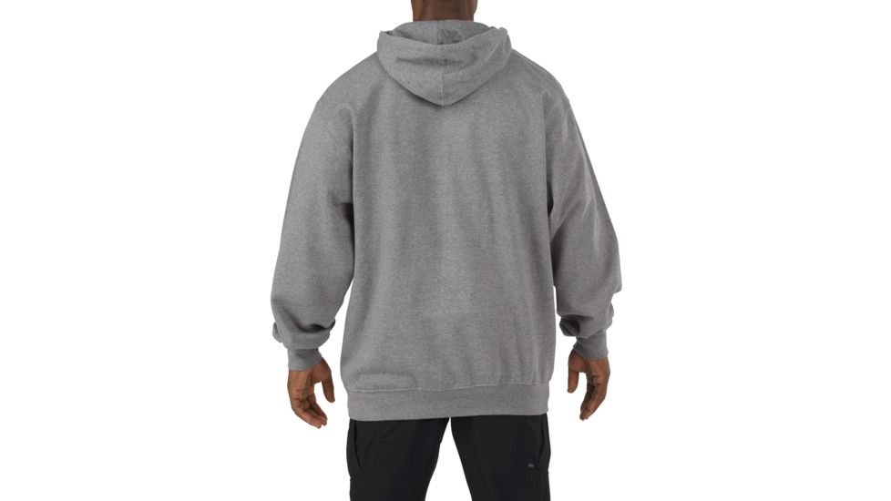 5.11 Tactical Embroidered Flag Hoodie, Gun Metal Gray