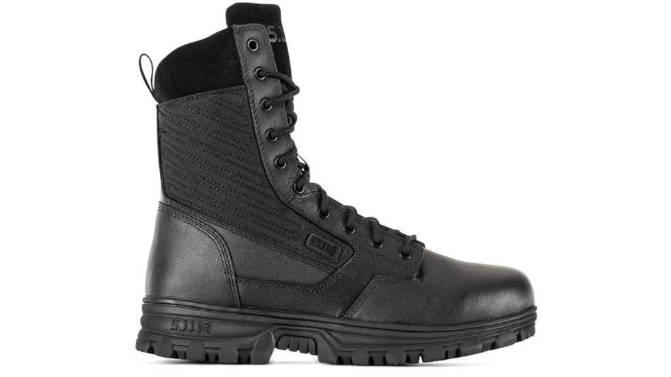5.11 Tactical EVO 2.0 8 Waterproof Side-Zip Tactical Boots - Men's, 13 US, Regular, Black, 12448-019-13-R