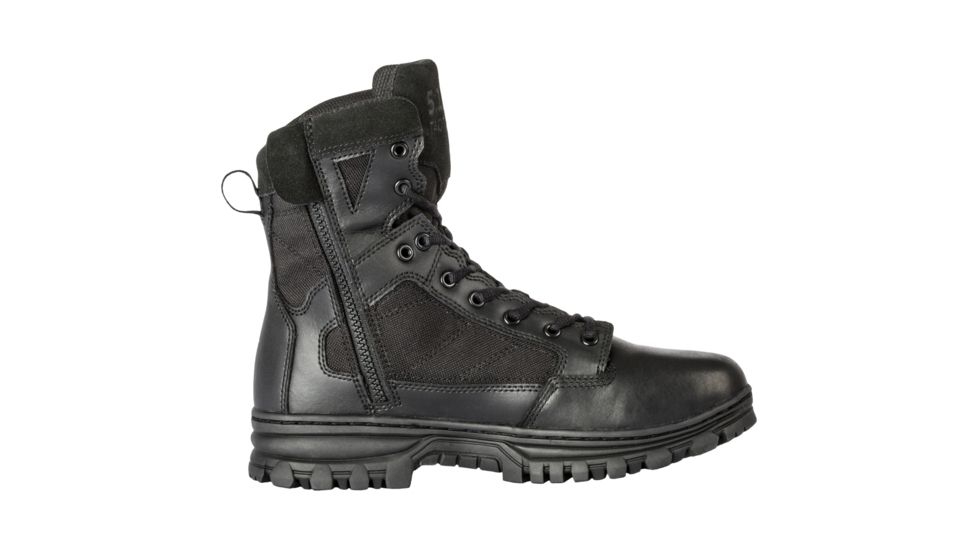 5.11 Tactical EVO 6in Waterproof Boot w/Sidezip - Mens, Black, 11R, 12313-019-11-R