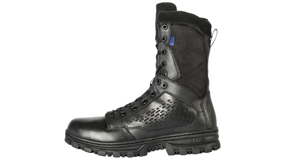 5.11 Tactical EVO 8in Waterproof Boot w/Sidezip - Mens, Black, 13R, 12312-019-13-R