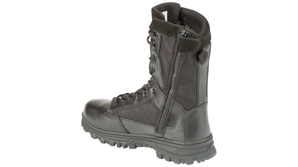 5.11 Tactical Evo 8in Waterproof Boots w/Side Zipper - Men's, Black, 9.5R, 12312-019-9.5-R