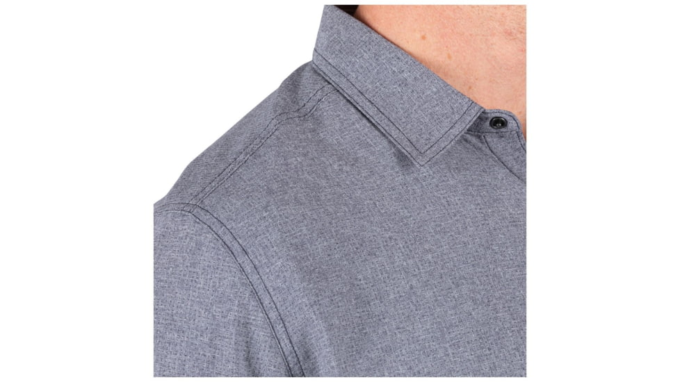 5.11 Tactical Evolution Short Sleeve Shirt - Mens, Mystic Heather, Extra Large, 71387-635-XL