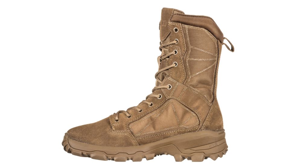 5.11 Tactical Fast Tac 8in Desert Boot - Mens, Regular, Dark Coyote, 4, 12414-106-4-R