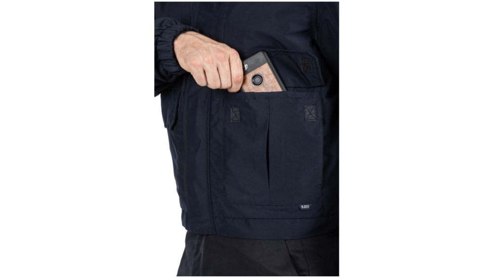 5.11 Tactical Fast-Tac Duty Jacket - Mens, Dark Navy, Extra Small, Regular, 48357-724-XS-R