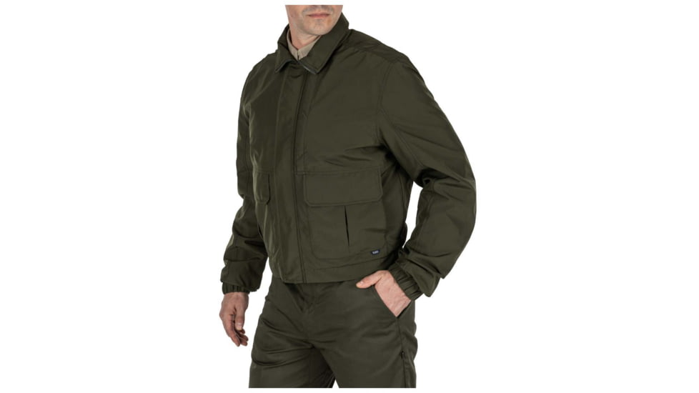 5.11 Tactical Fast-Tac Duty Jacket - Mens, Sheriff Green, Extra Small, Regular, 48357-890-XS-R