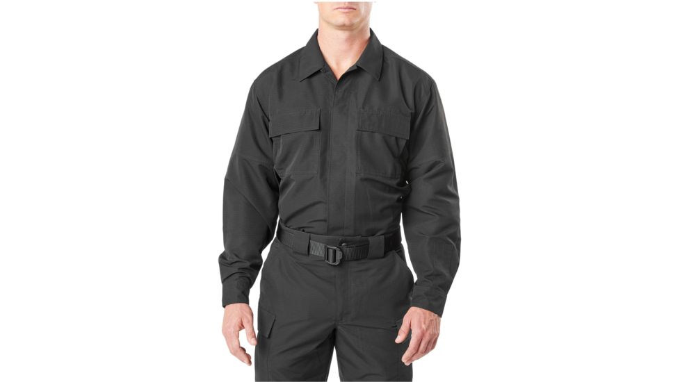 5.11 Tactical Fast-tac Tdu Shirt, Black - 72465-019-2XL