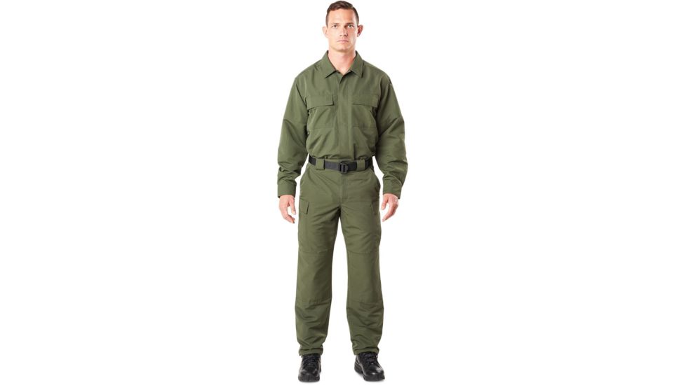 5.11 Tactical Fast-tac Tdu Shirt, Tdu Green - 72465-190-S