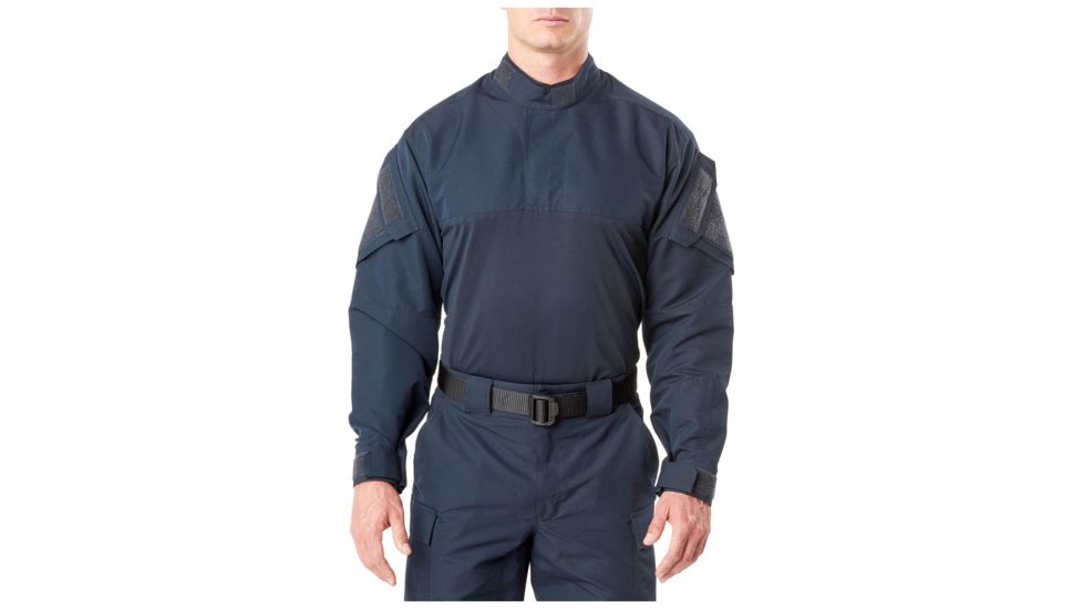 5.11 Tactical Fast-Tac TDU Rapid L/S Shirt Tall - Mens, Dark Navy, 3XLT, 72488T-724-3XL-T