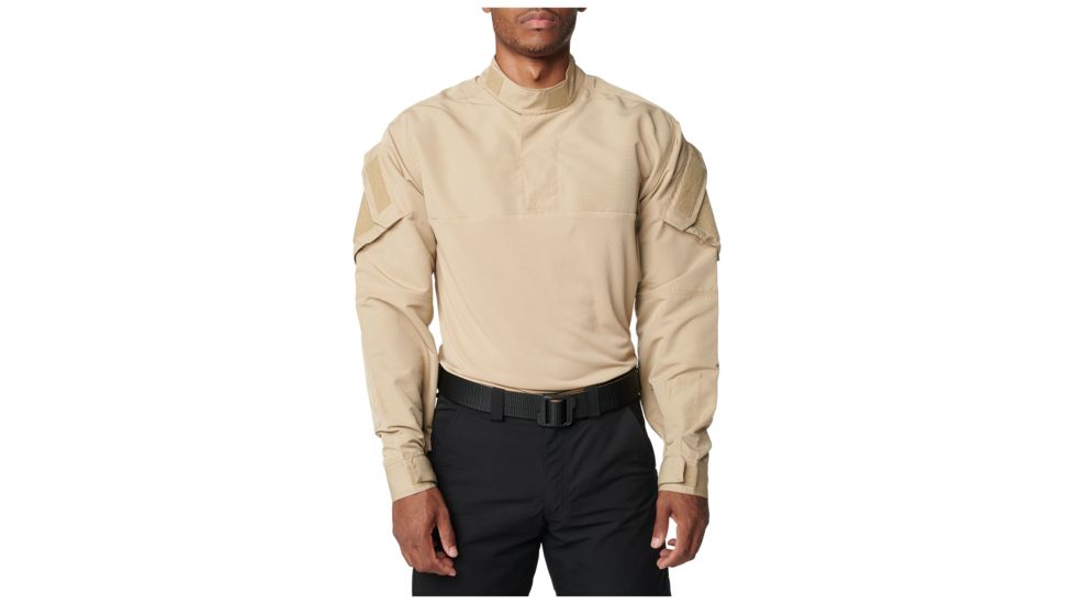 5.11 Tactical Fast-Tac TDU Rapid Long Sleeve Shirt - Men's, TDU Khaki, M, 72488-162-M