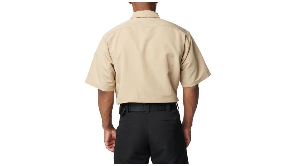 5.11 Tactical Fast Tac TDU Short Sleeve Shirt - Mens, TDU Khaki, Extra Large 71379-162-XL