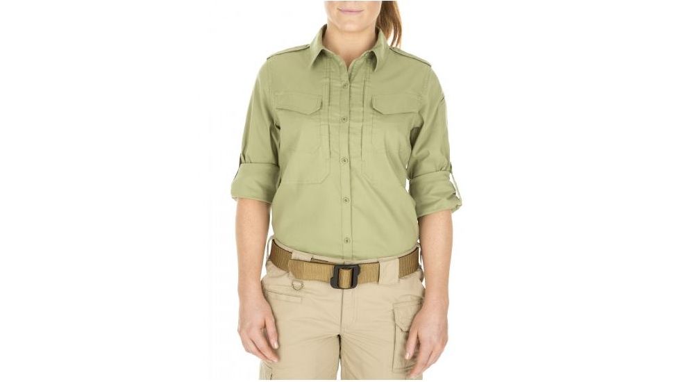 5.11 Tactical Spitfire Shooting Shirt - Women's, Mosstone, XS 62377-861-XS