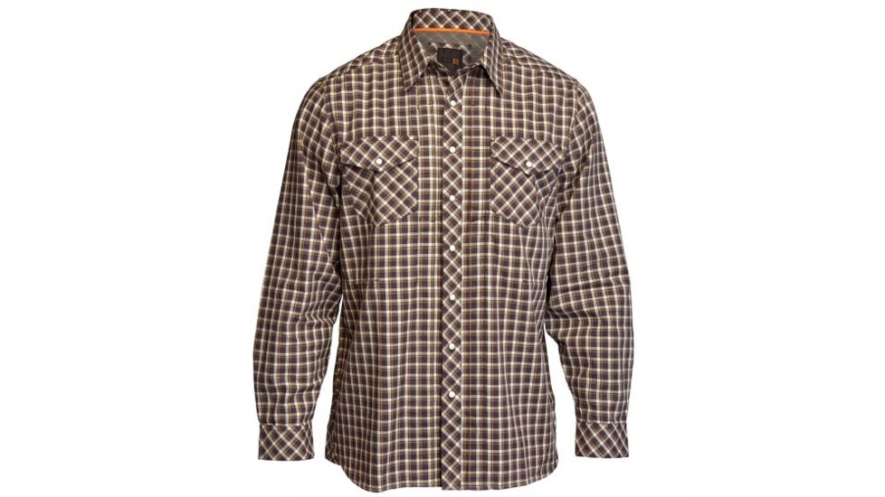 5.11 Tactical Flannel Long Sleeve Shirt - Slate - M 72404-096-M