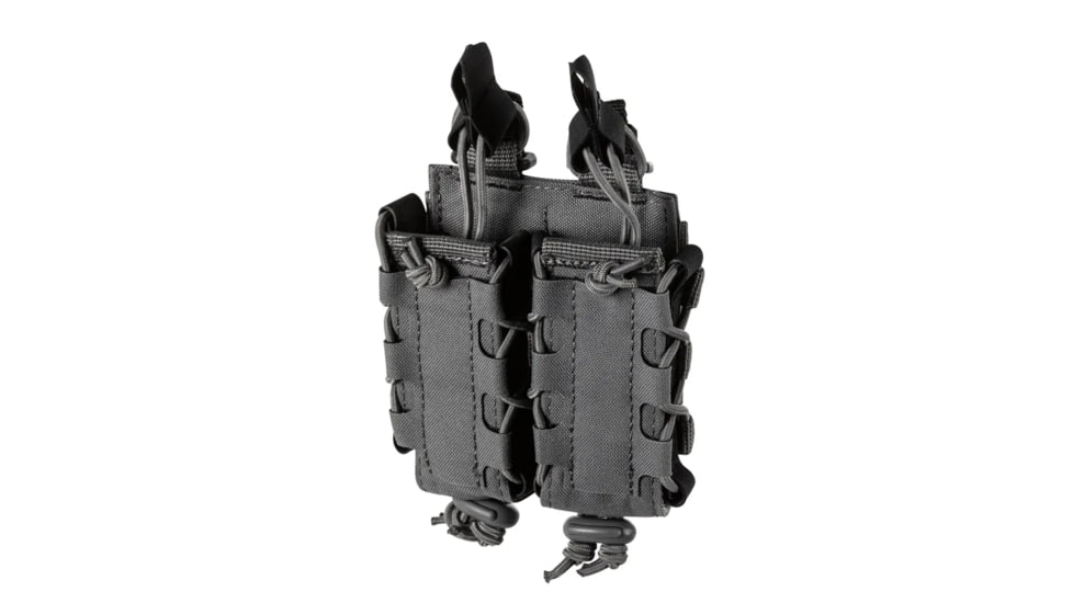 5.11 Tactical Flex Double Pistol Magazine Multi Pouch, Storm, 57102-092-1SZ