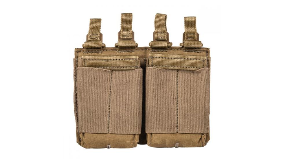 5.11 Tactical Flex Double AR Mag Pouch, Kangaroo, One Size, 56423-134-1 SZ