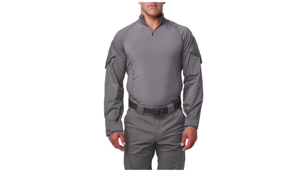 5.11 Tactical Flex-Tac TDU Rapid Long Sleeve Shirt - Men's, Storm, Regular, Small, 72565-092-S-R
