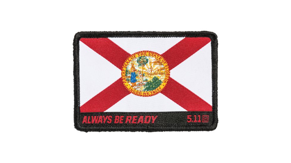 5.11 Tactical Florida State Flag Patch, Multi, 1 SZ, 81235-999-1 SZ