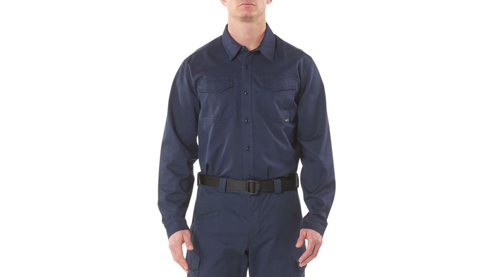 5.11 Tactical FR Utility Stretch Shirt, Dark Navy, XL R 72099-724-XL-R