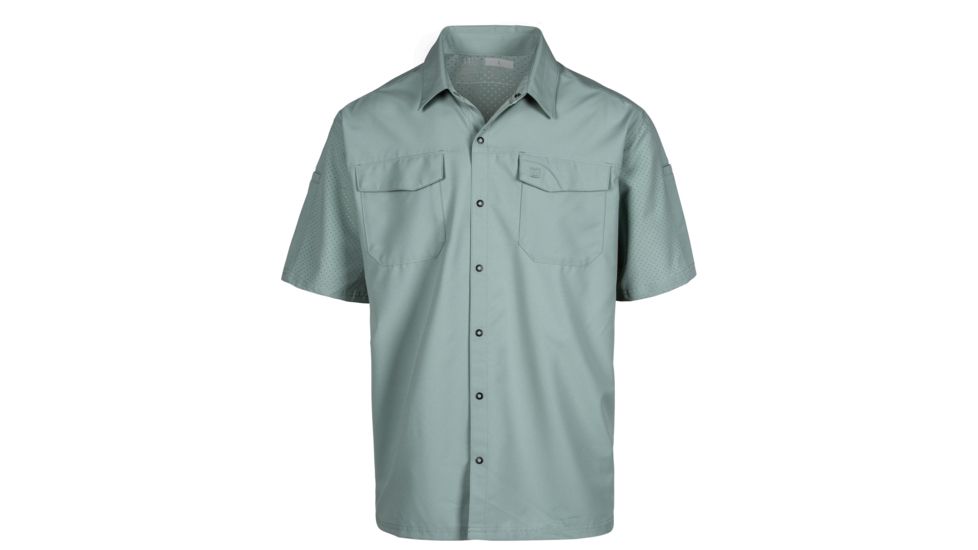 5.11 Tactical Freedom Flex Short Sleeve Shirt - Men's, Dusty Sage, Medium, 71340-820-M