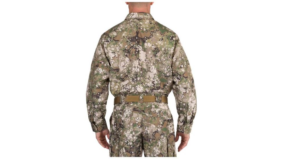 5.11 Tactical Geo7 Fast-Tac TDU Long Sleeve Shirt - Mens, Terrain, Medium, Regular 72465G7-865-M-R