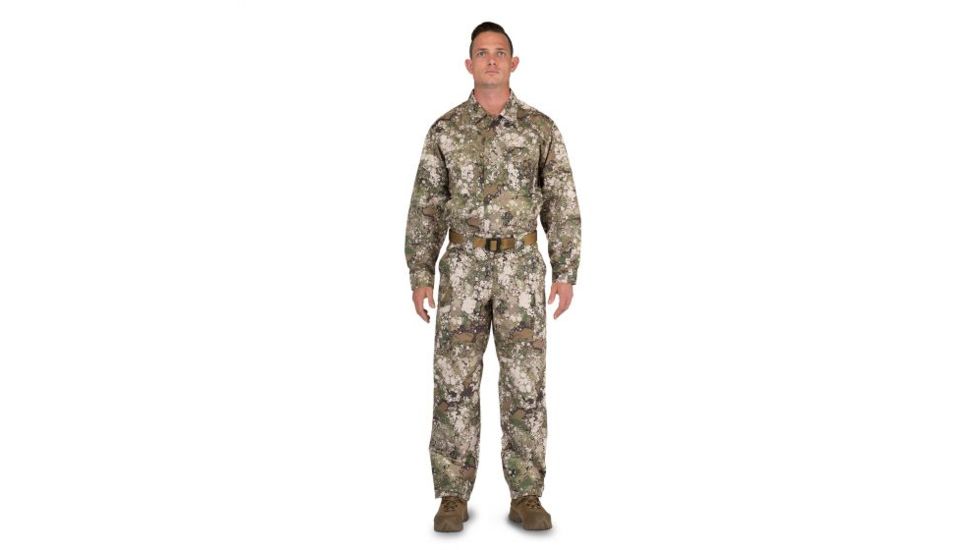 5.11 Tactical Geo7 Fast-Tac TDU Long Sleeve Shirt - Mens, Terrain, Medium, Regular 72465G7-865-M-R