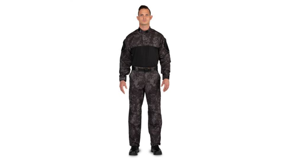 5.11 Tactical Geo7 Fast-Tac TDU Rapid Shirt, Tall - Men's, Night, 4XLT, 72488TG7-357-4XL-T