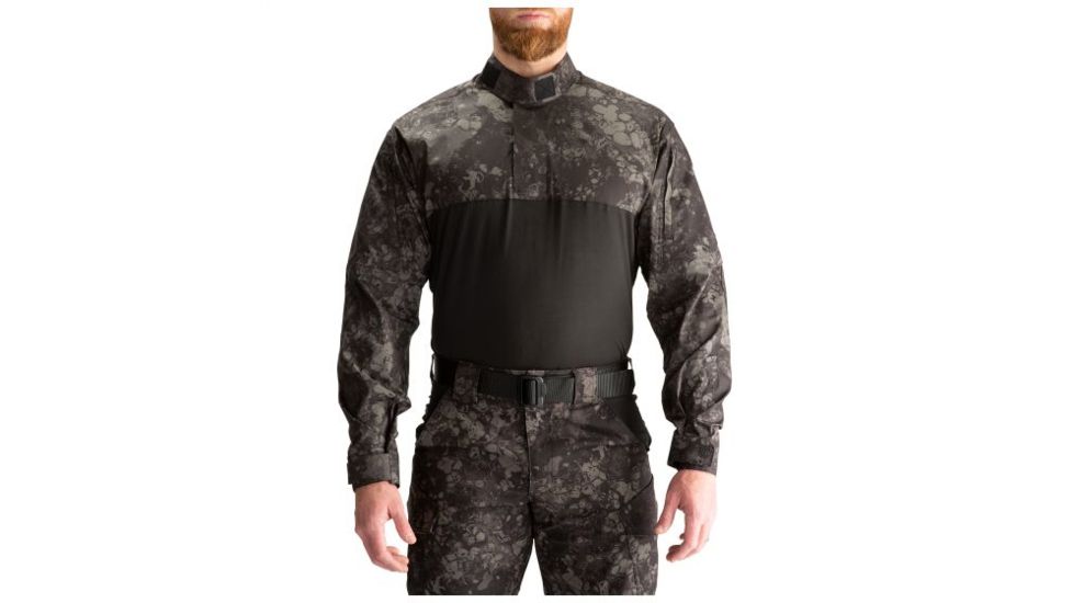 5.11 Tactical Geo7 Stryke TDU Rapid Long Sleeve - Mens, Night, Small, Regular, 72071G7-357-S-R