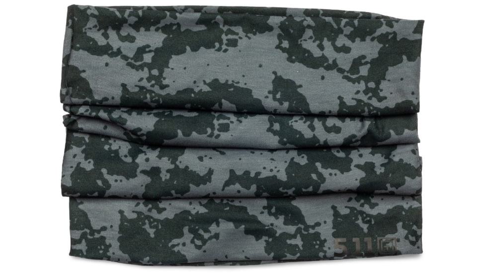 5.11 Tactical Halo Neck Gaiter - Unisex, Stealth Blk, 1 SZ, 89471-266-1 SZ