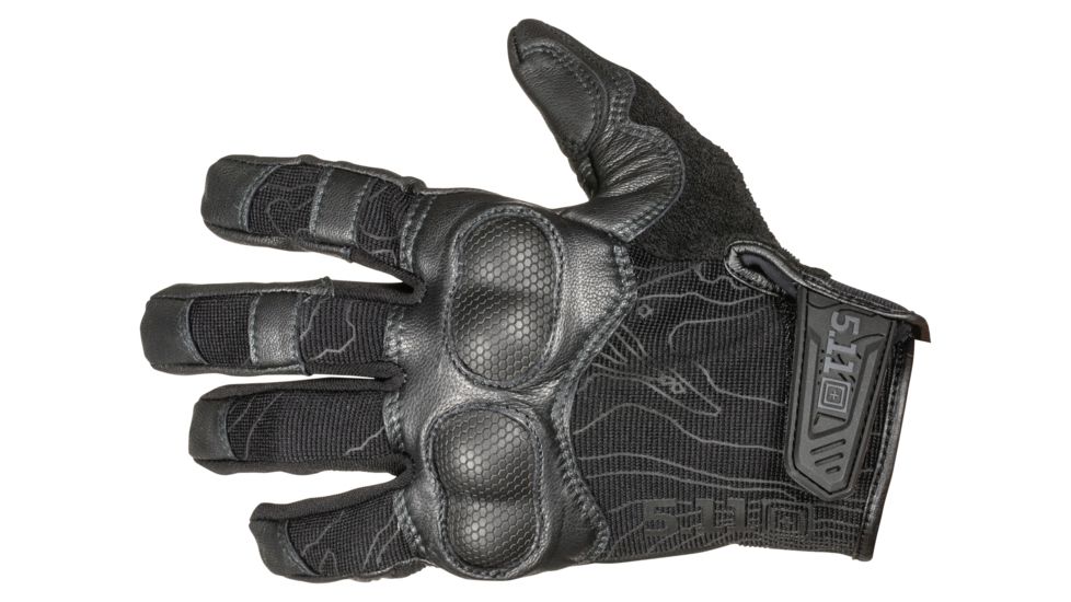 5.11 Tactical Hard Times 2 Gloves, Black, 2XL, 59379-019-2XL
