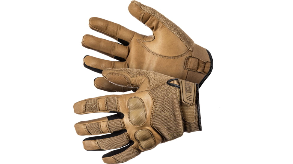 5.11 Tactical Hard Times 2 Gloves, Kangaroo, 2XL, 59379-134-2XL