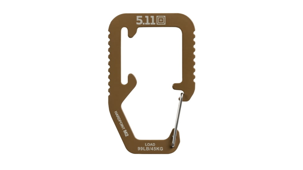 5.11 Tactical Hardpoint M2 Carabiner, Kangaroo, One Size, 56595-134-1 SZ