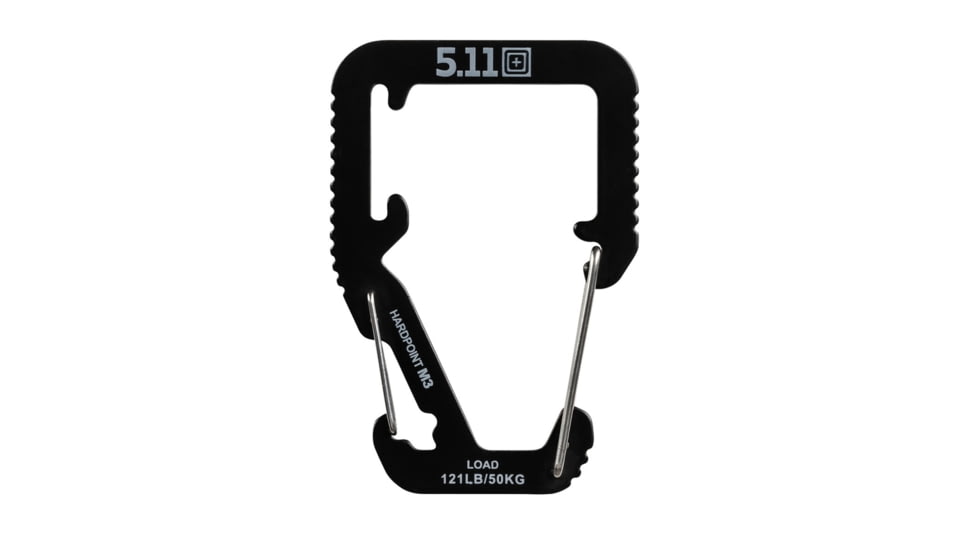 5.11 Tactical Hardpoint M3 Carabiner, Black, One Size, 56596-019-1 SZ