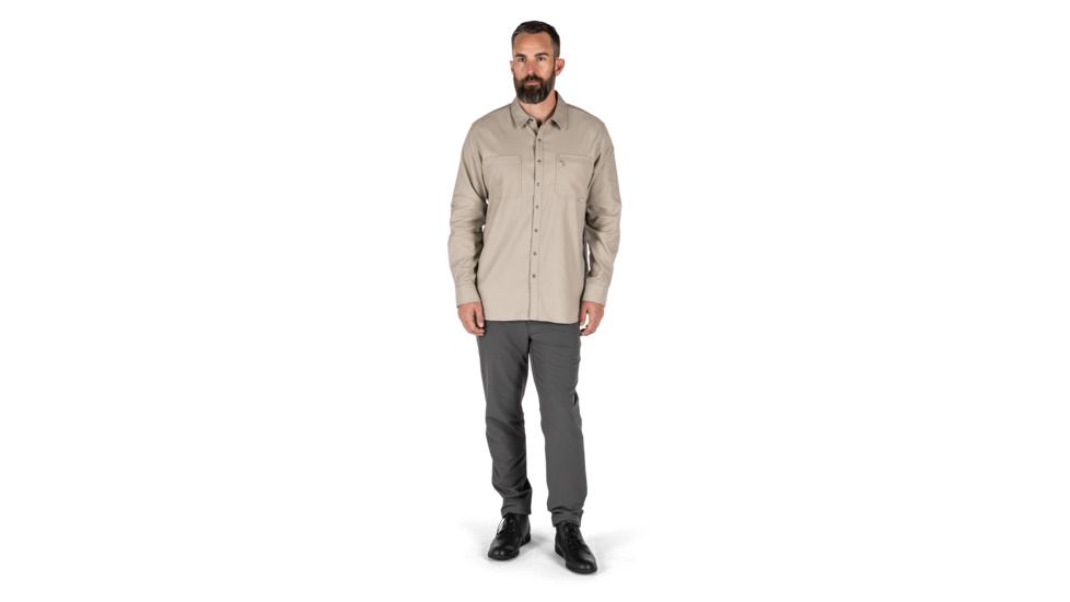 5.11 Tactical Hawthorn Long Sleeve Shirt - Mens, Khaki, 2XL, 72513-055-2XL