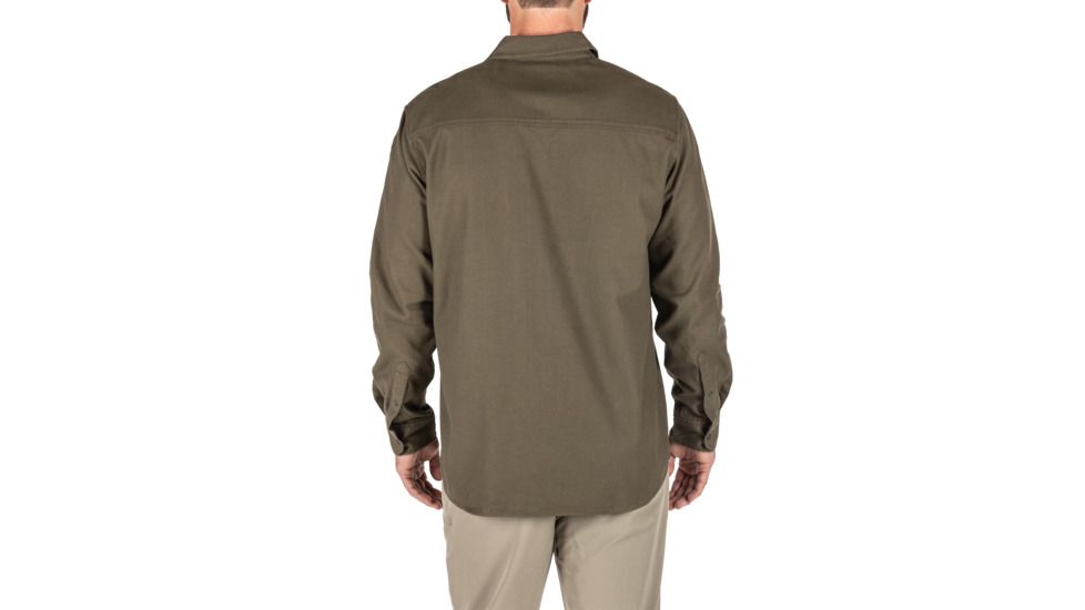 5.11 Tactical Hawthorn Long Sleeve Shirt - Mens, Ranger Green, Small, 72513-186-S