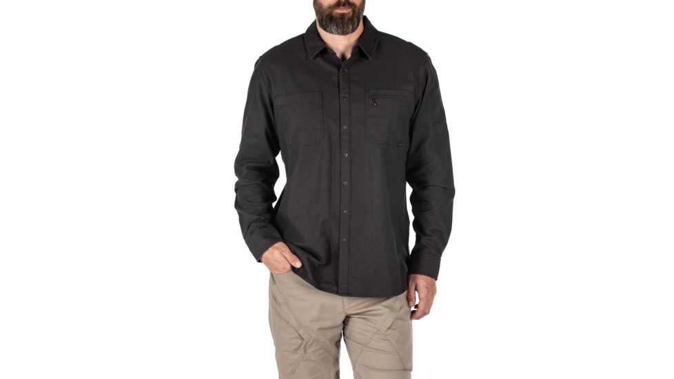 5.11 Tactical Hawthorn Long Sleeve Shirt - Mens, Volcanic, Large, 72513-098-L