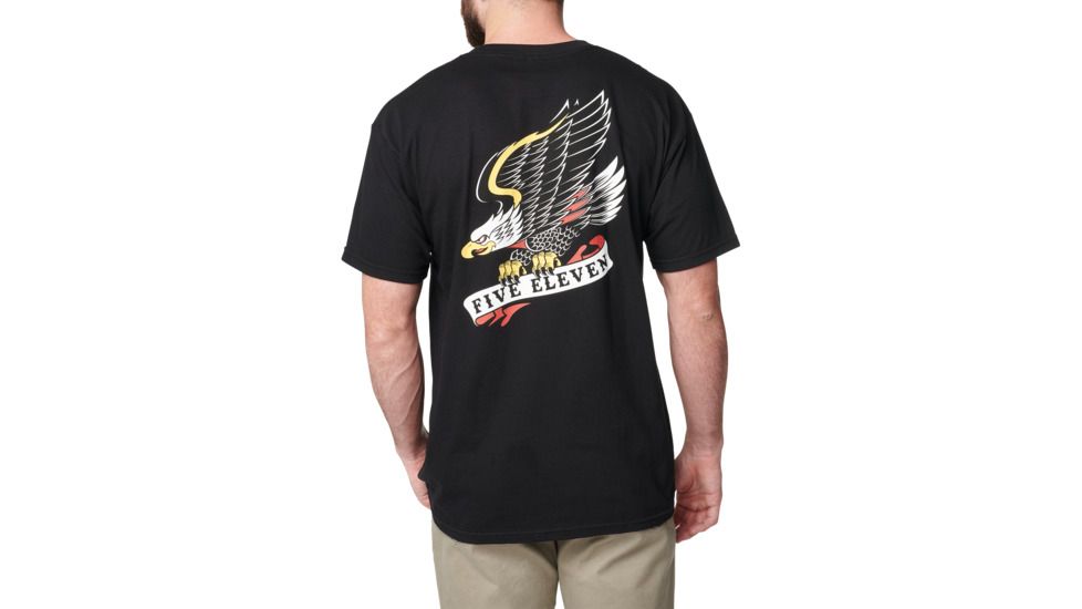 5.11 Tactical Jerry Eagle Tee - Men's, Black, Extra Large, 41195PPW-019-XL