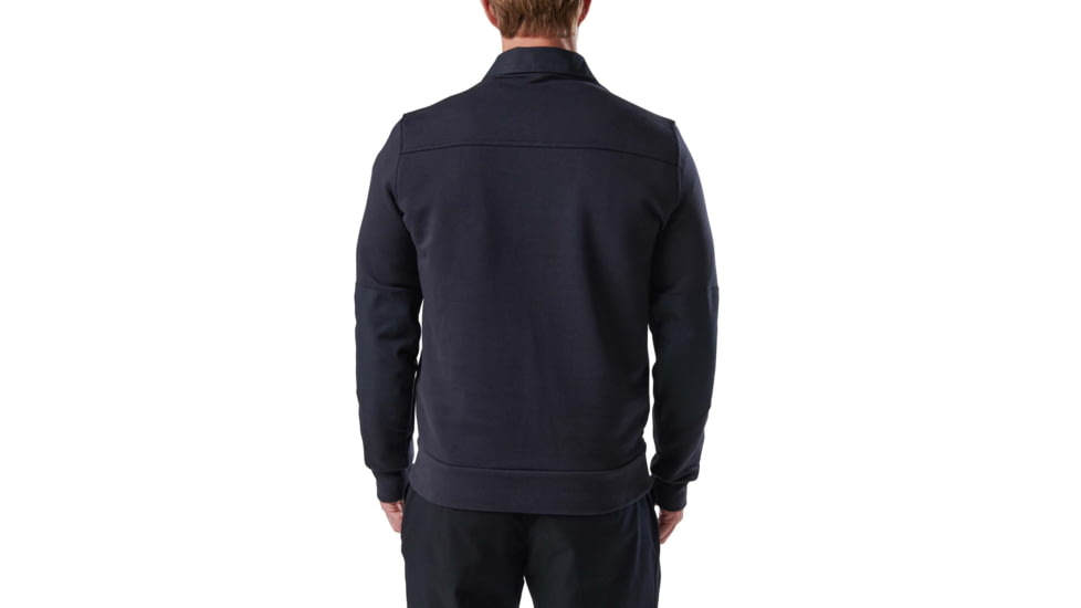 5.11 Tactical Job Shirt w/Canvas 2.0 - Mens, Fire Navy, Regular, Large, 72535-720-L-R