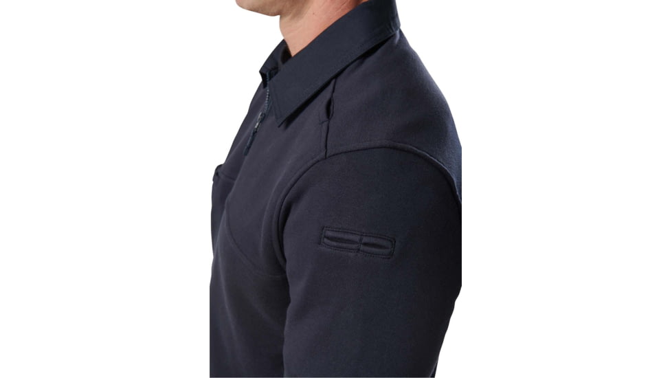 5.11 Tactical Job Shirt w/Canvas 2.0 - Mens, Fire Navy, Regular, Large, 72535-720-L-R