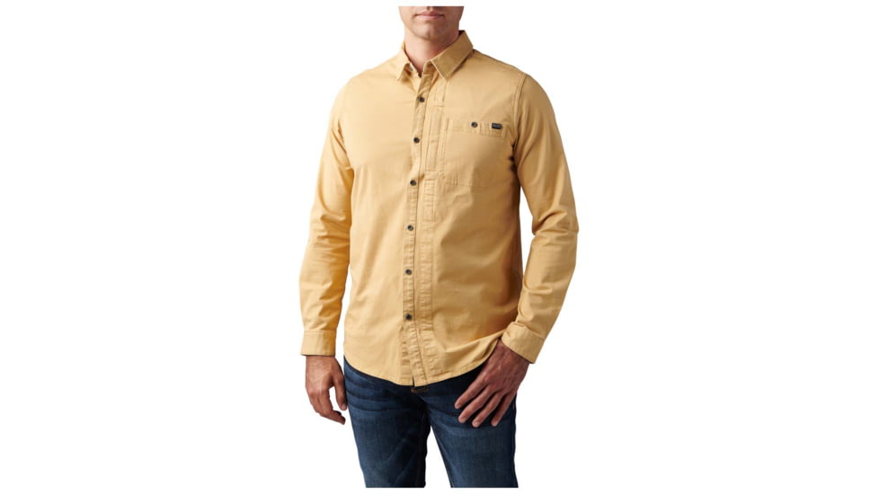 5.11 Tactical Legend L/S Shirt - Mens, Granola, XS, 72522-596-XS
