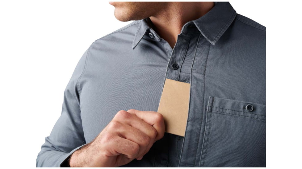 5.11 Tactical Legend L/S Shirt - Mens, Turbulence, 2XL, 72522-545-2XL