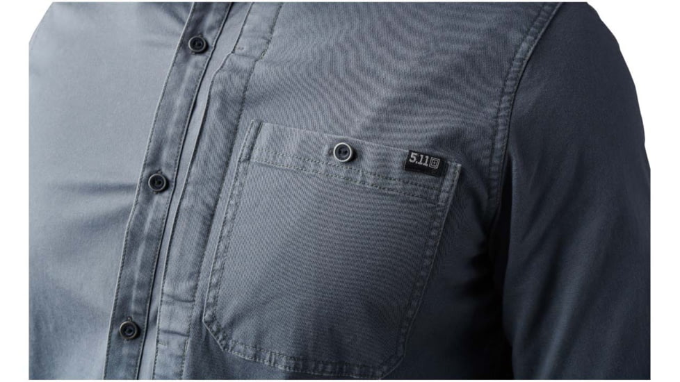 5.11 Tactical Legend L/S Shirt - Mens, Turbulence, 2XL, 72522-545-2XL