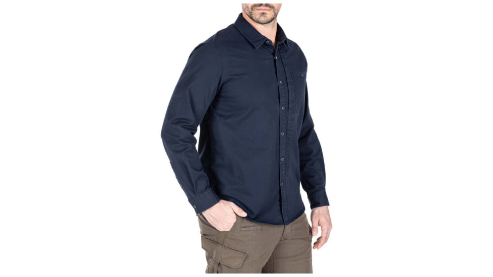 5.11 Tactical Legend Long Sleeve Shirt - Men's, Peacoat, Medium, 72522-787-M